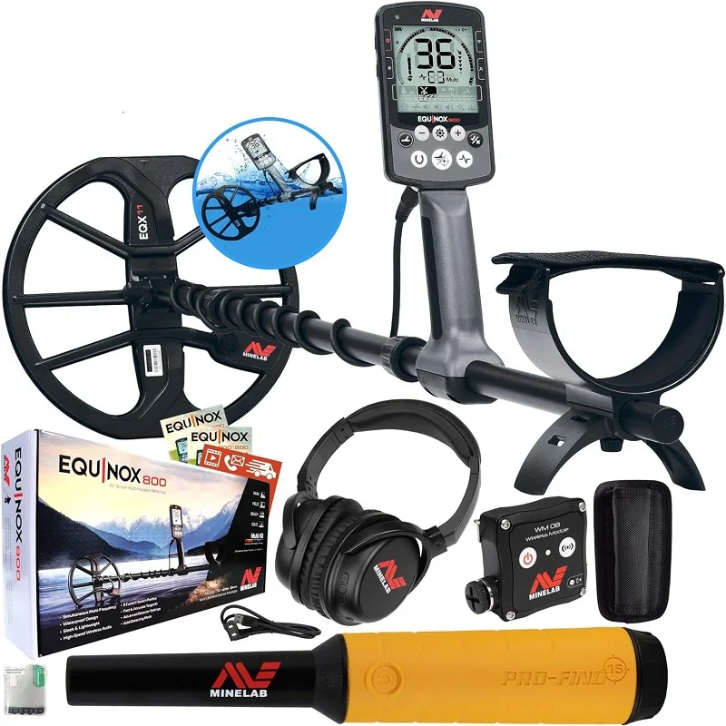 

fresh 100% discount Min_e_lab EQUINOX 800 Multi-IQ Underwater Metal_Detectors & Pro-Find 15 Pinpointer