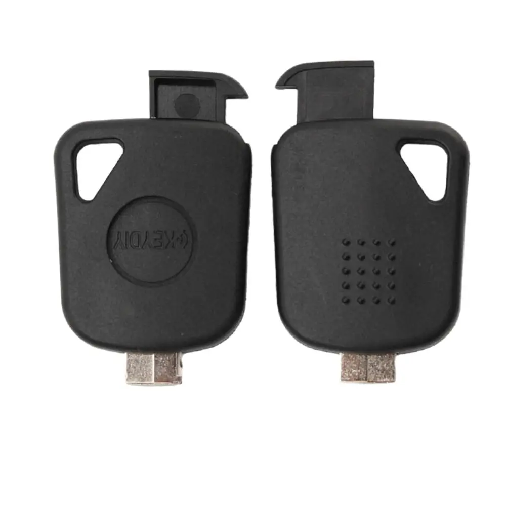 20Pcs Keydiy Universal Transponder Car Key Shell Case Kd/Vvdi Blades Head Con Supporto Per Chip Custodia Universale Per Chiavi Per Auto Nera/Lotto
