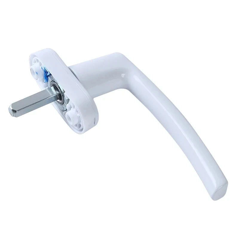 Aluminum Alloy Window Handles Universal Door Handle Key Locking For Double Glazing White Door Only handle Turning With Screws window handles