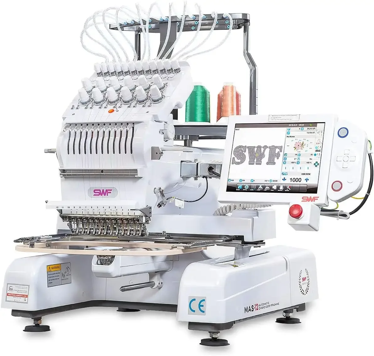 NEW ORIGINAL SWF/MAS-12 Needle Embroidery Machine