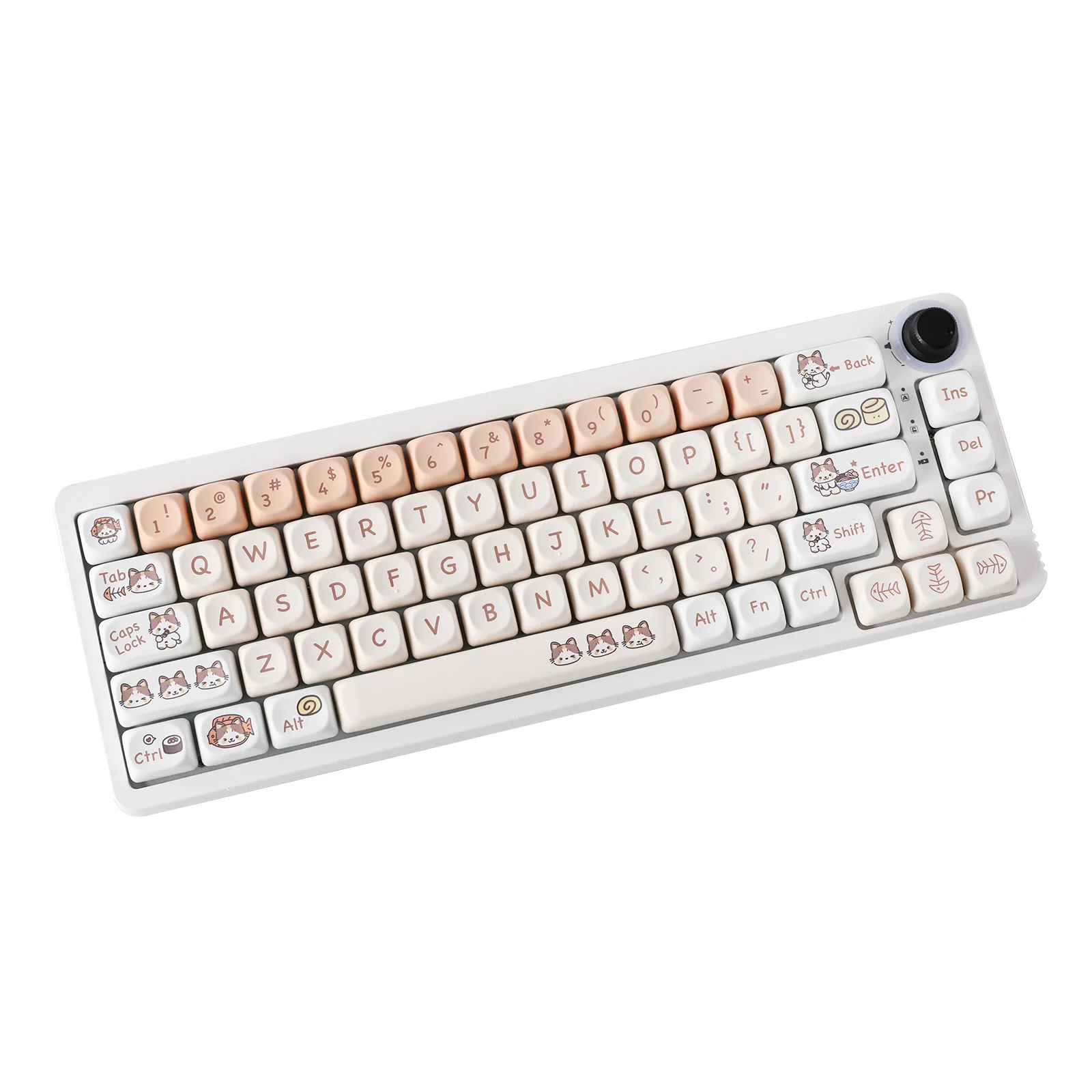 EPOMAKER Meow Sushi Dye-Sublimação PBT MOA Perfil