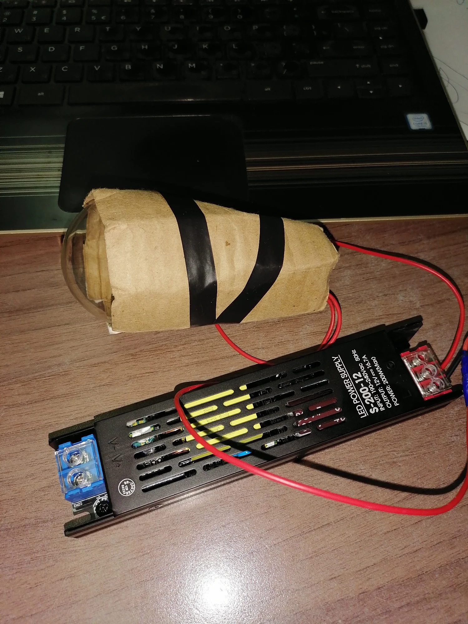 LED Power Supply Lighting Transformers AC190-240V Adapter photo review