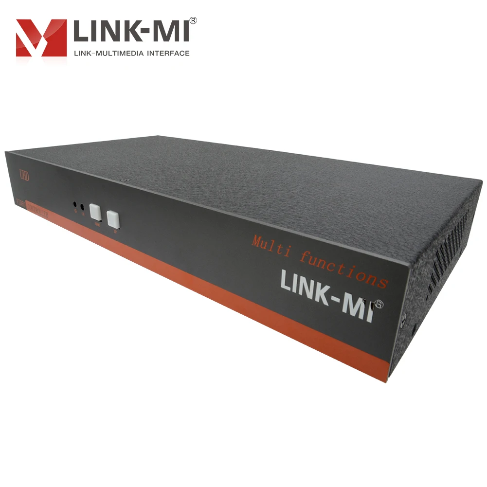 Фото LINK-MI 1X4 4K HDMI настенный контроллер 4K60Hz 4-портовый многоэкранный удлинитель Поддержка порта 1x2,1x3,2x1,2x2,3x1 видеостена для 4 телевизоров №4