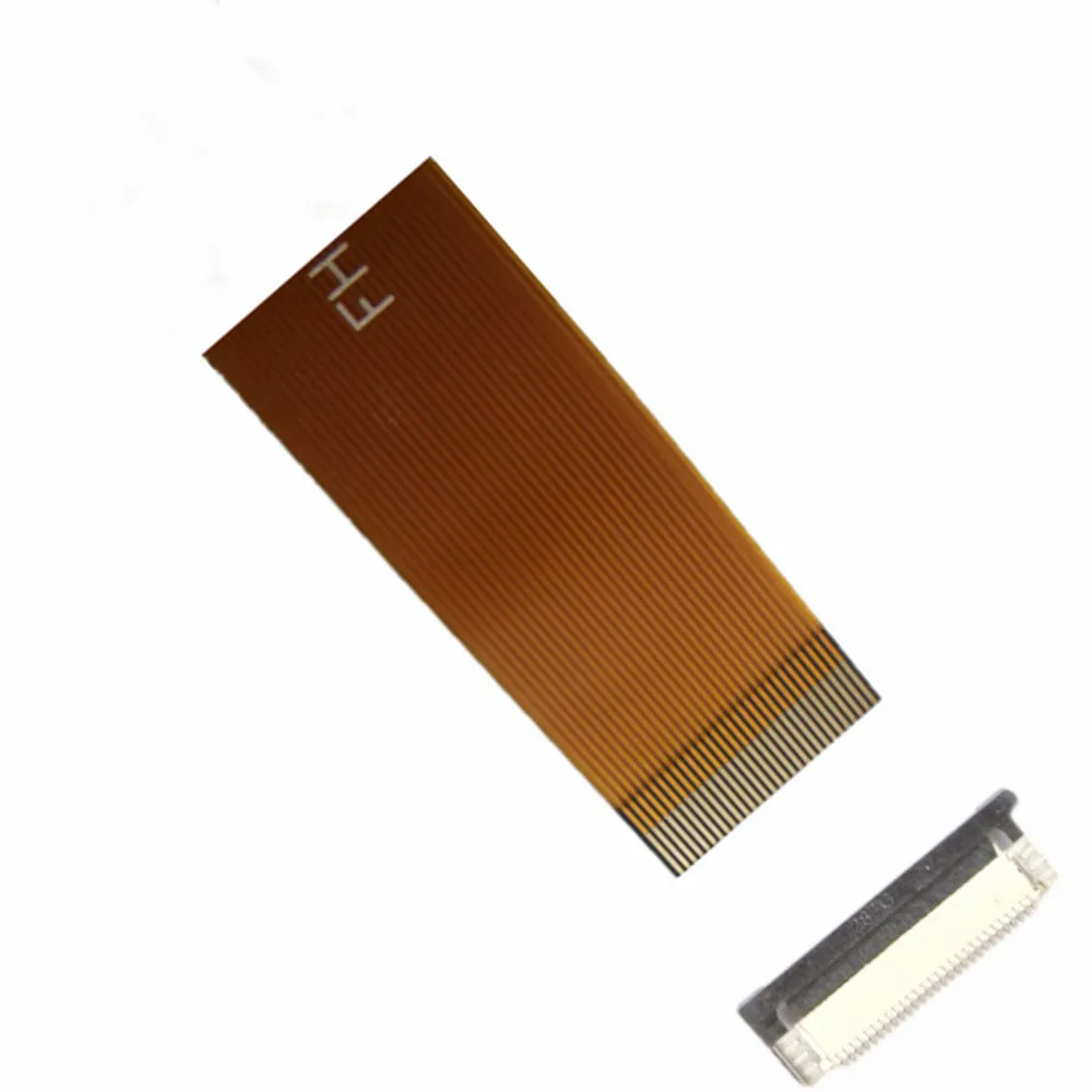 10pcs Pitch 0.5mm flat cable 8/10/12/14/20/24/30/40/50/60pin FPC/FFC flexible cable 0.5mm 100mm length can be FFC FPC