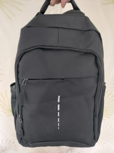 Classic Men Waterproof Backpack USB Charging Casual Travel Backpack Men Large Capacity Travel Laptop Backpack School Bag photo review