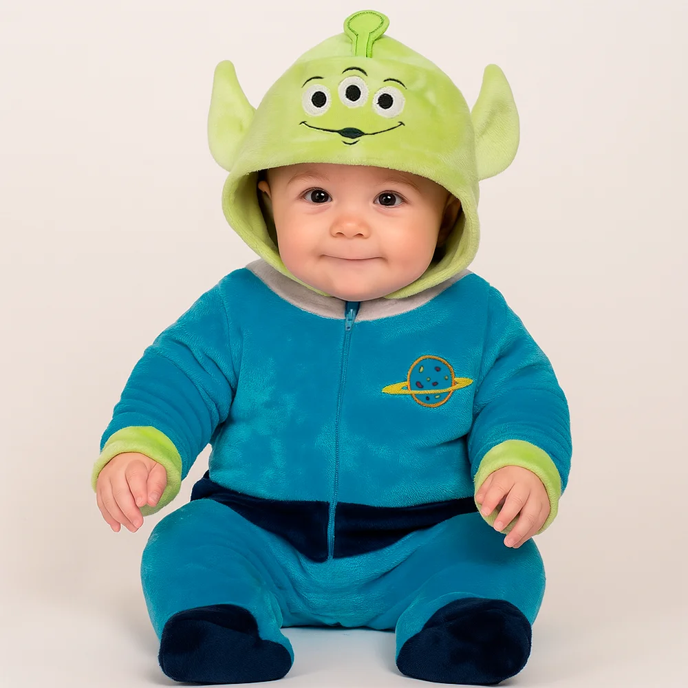 Mameluco para Bebé con gorro bordado Disney Alien