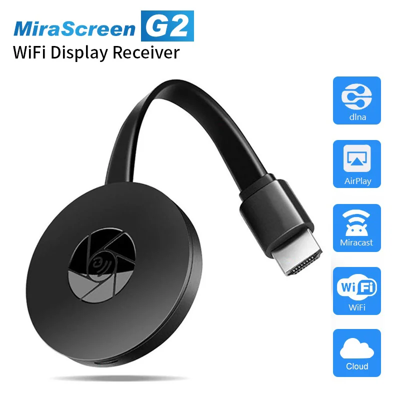 Wireless Display Adapter, 4K@30Hz WiFi Display Dongle Wireless HDMI Adapter  Compatible iOS Android Windows - Support Miracast Airplay DLNA TV Stick for  Laptop Phone to TV Monitor Projector 