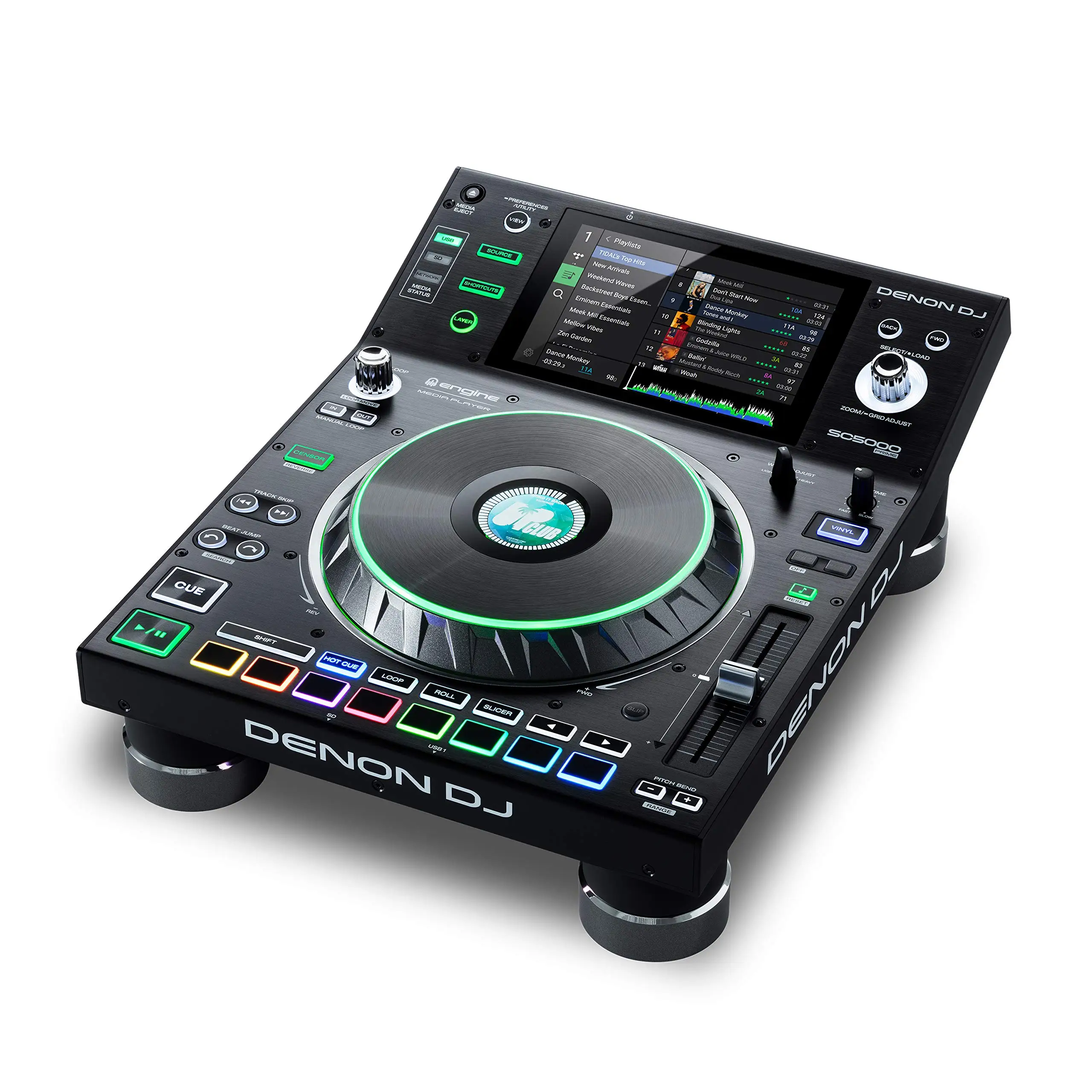 

Новый контроллер расширения Denon DJ LC6000-Knight Sound и светильник.