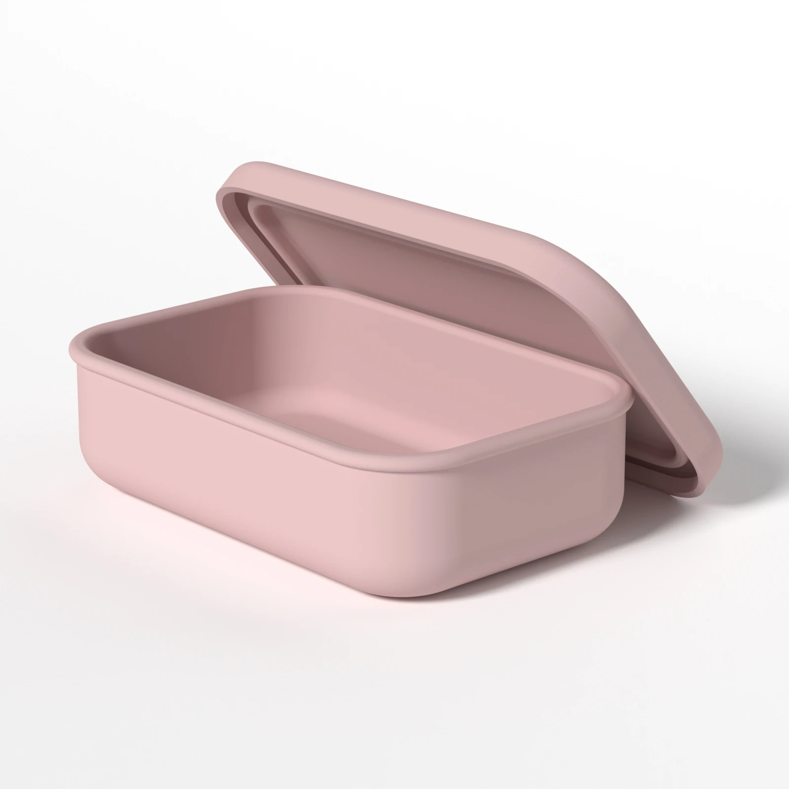 קופסת בנטו מלבנית מסיליקון בנפח 300 מיליליטר/700 מיליליטר עם מכסה בגדלים גדולים לתלמידים ועובדי משרד לארוחת צהריים עם אחסון פירות צבעוני