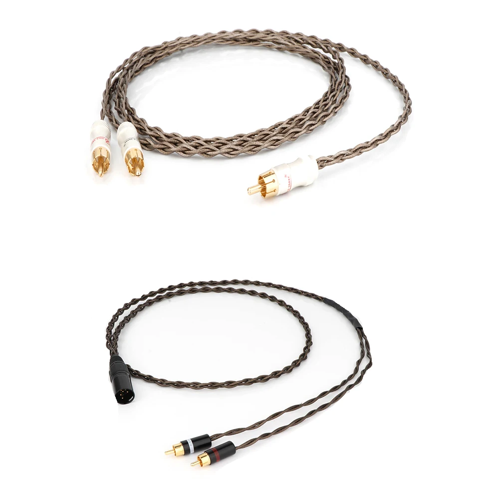X435 X441 Cavo Audio Aux Placcato In Un Unico Pezzo Nordost Odin Siver Con Spina Maschio/Rca Bilanciata Xlr A 4Pin A 2 Rca Maschio