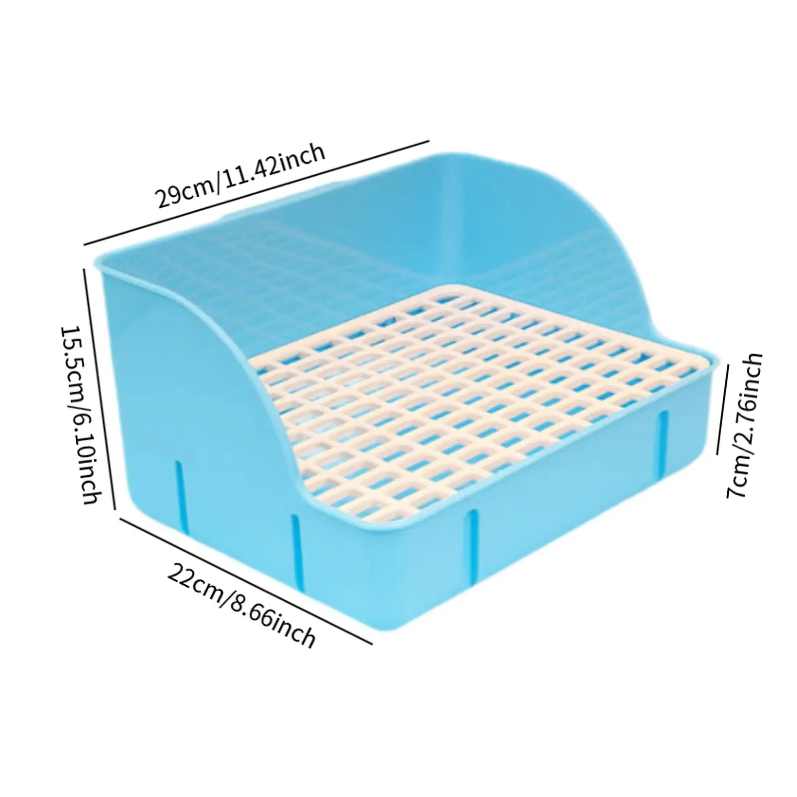 Small Animal Corner Litter Tray and Potty Trainer