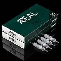 INKIN Real Safety Tattoo Needle Cartridge Precise Positioning Liner Shader for Tattoo Permanent Makeup Pen Machine 10 Pcs/Box 1
