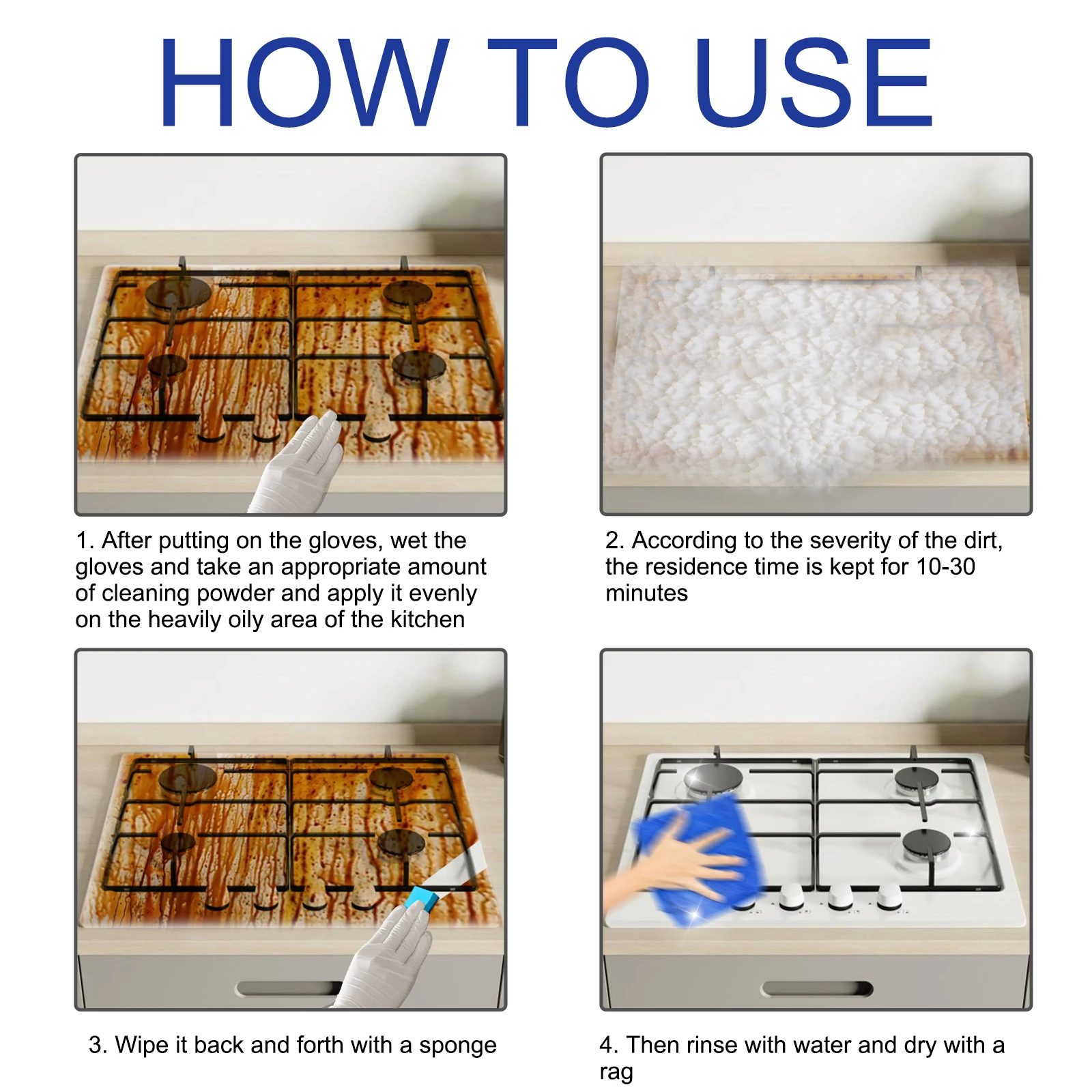 Concentrated Heavy Duty Kitchen Cleaner for Grease and Dirt