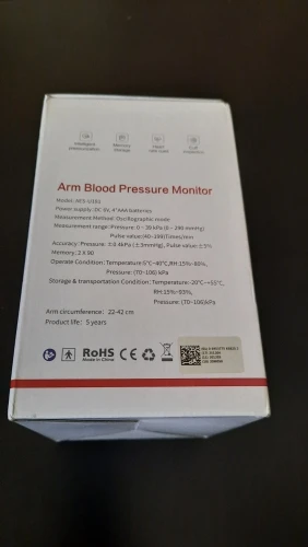 Sinocare Blood Pressure Monitor photo review
