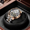 JINLERY Special Double Flywheel Tourbillon Watch for Men Automatic Wristwatch Fashion Mechanical Luxury Clock Relogio Masculino 4