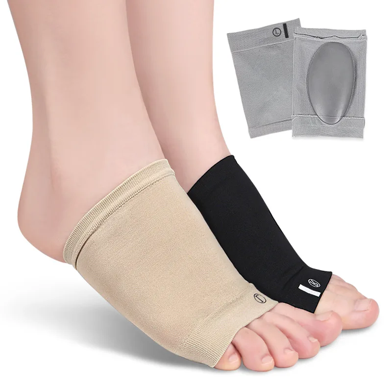 PlantarFasciitisArchSupportSleevesWithContouredGelCushionFor