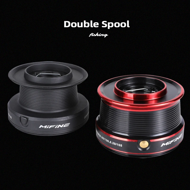 Moulinet spinning MIFINE KUDO 10kg frein max pour slow pitch avec bobine métal shallow/deep
