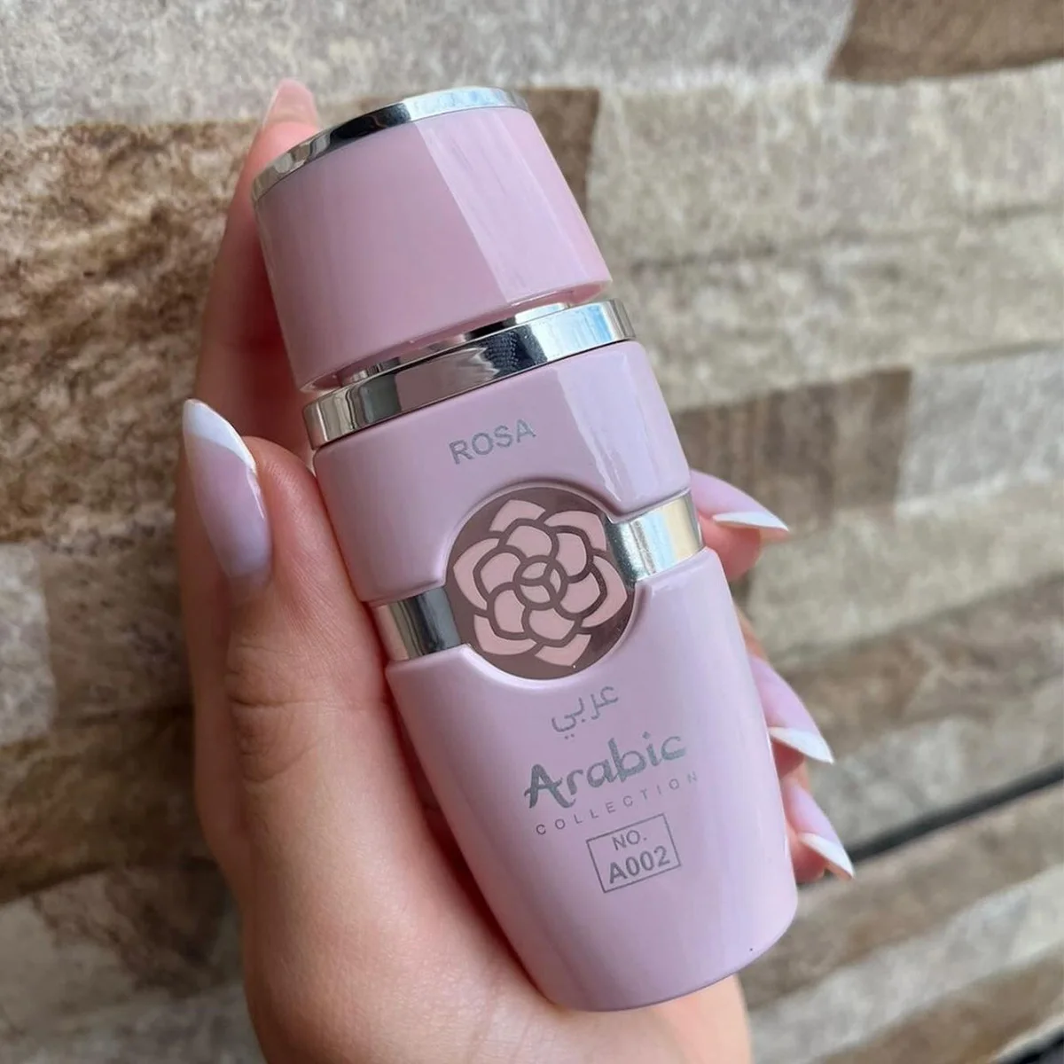 Perfume Árabe Feminino Rosa A002 – 25ml – Doce Floral Baunilha 5