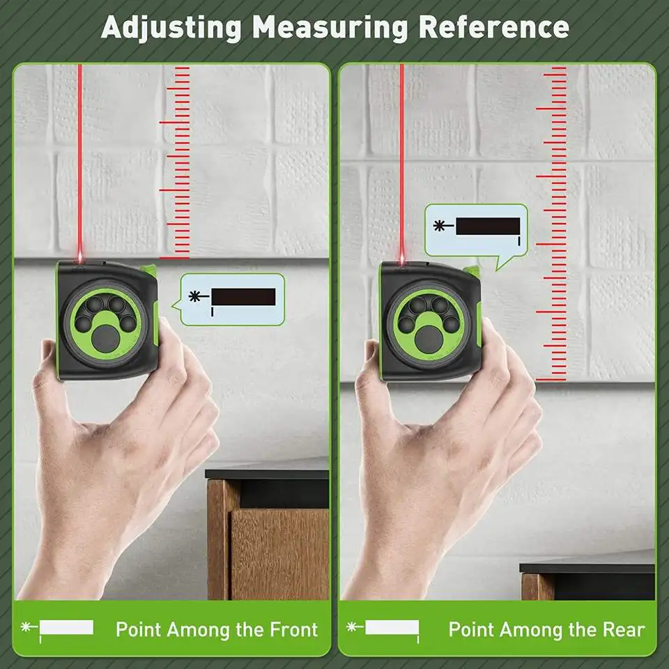 Digital Laser Rangefinder DT30 60m Digital Laser Measuring Tape Measure With Mea
