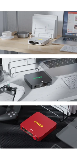 FiiO K11 R2R DAC E Amplificatore Cuffie - Per PC O Audio Casa, USB/Coassiale/Ottico, 1300mW, Argento - Foto 6