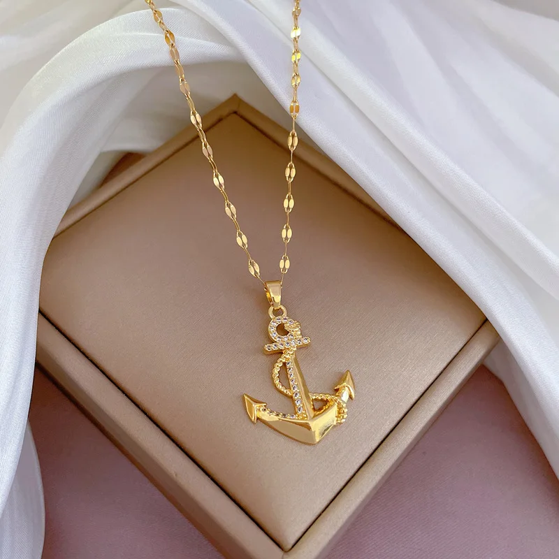 Anchor Necklace – Nau-T-Girl Jewelry