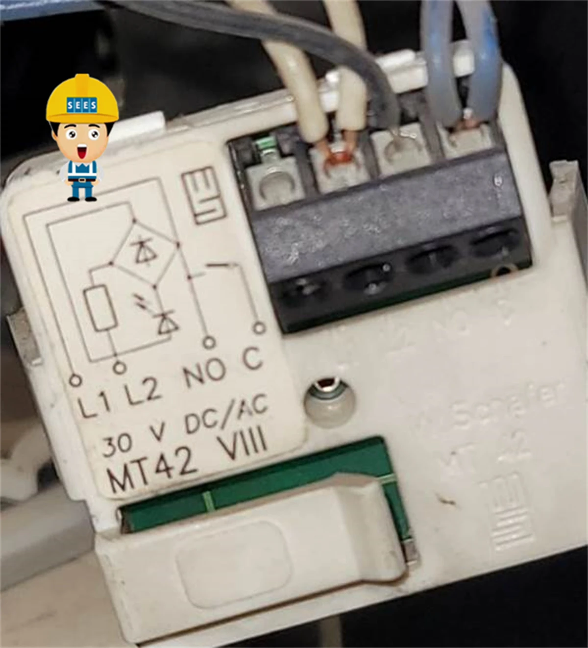 SEES MT42 엘리베이터 푸시 버튼, DC 30V 리프트 스퀘어 스테인리스 스틸 단추, 10 개