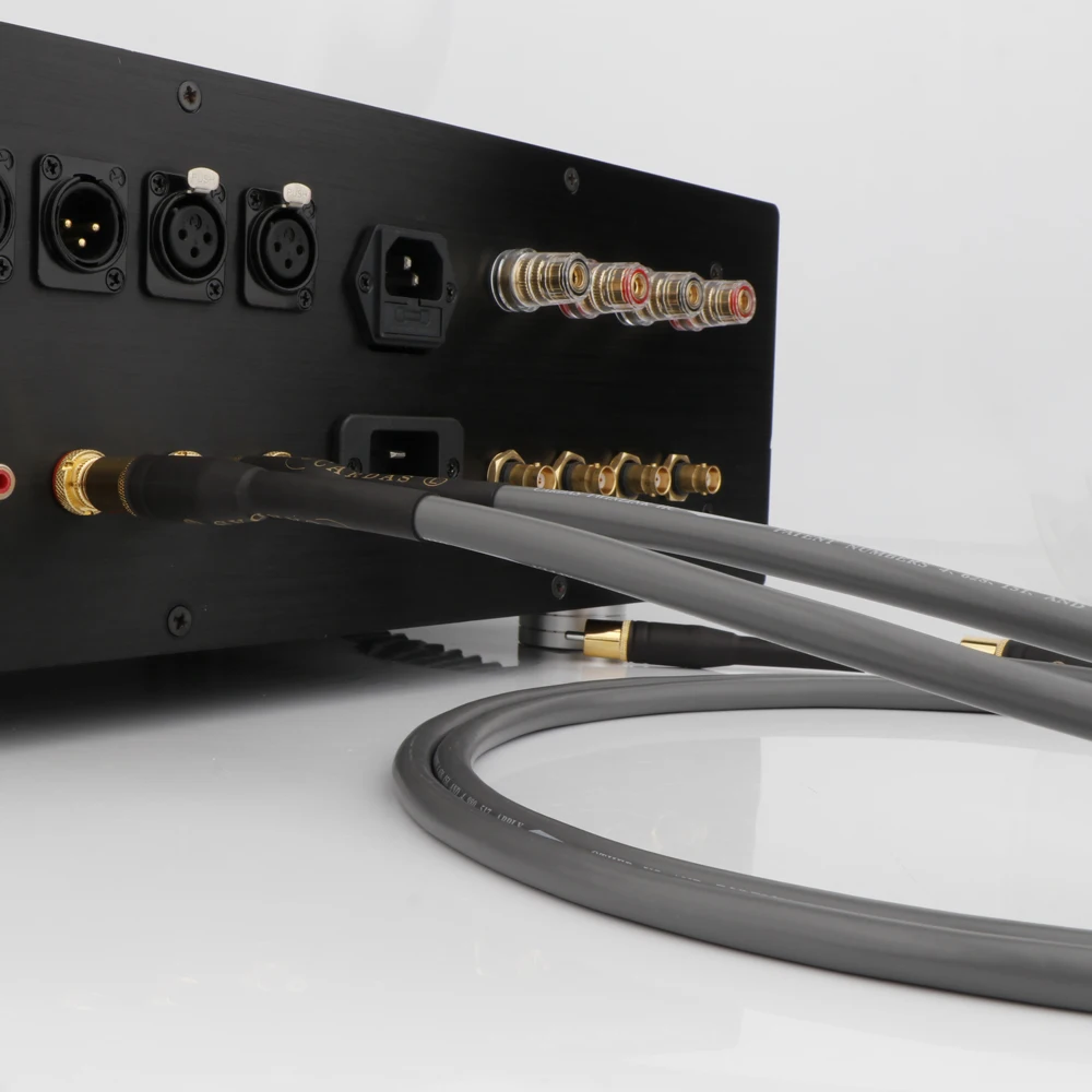 HiFi OCC Kupfer RCA/XLR Audiokabel Vergoldet RCA Stecker Verbindungskabel HiFi Signalkabel – Detail 2
