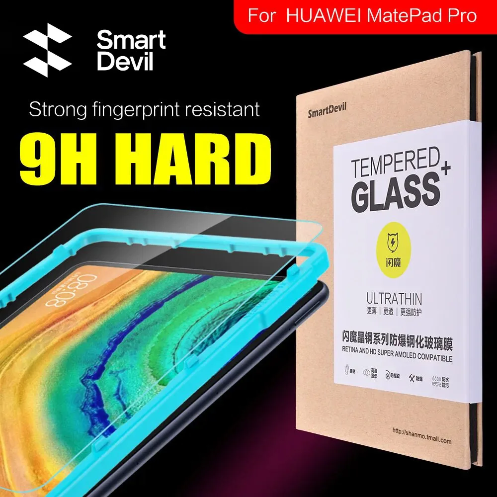 SmartDevil Screen Protector For Huawei MatePad Pro 10.8 inch MediaPad M6 10.4 10.8 inch Full coverage Clear Anti-Blue Light