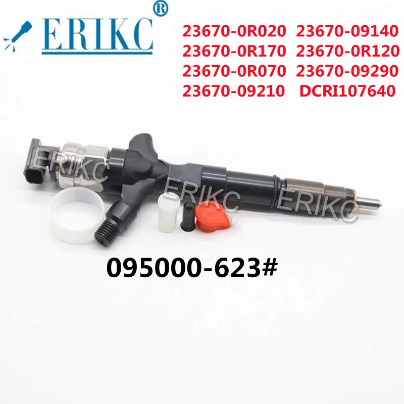 

ERIKC 095000-623# Fuel Injection 095000-6230 FOR Toyota RAV4 2.2 2AD-FTV 23670-0R020 23670-09140 23670-0R170 23670-0R120