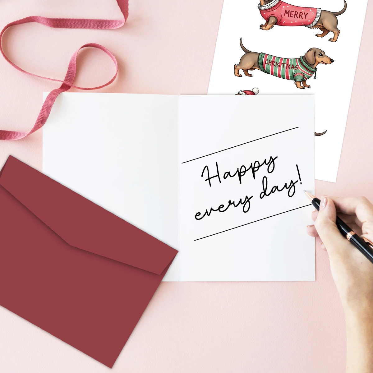 HALLMARK BIGLIETTO DI Natale Per Figlia Design Contemporaneo Foil