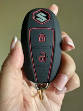 Zad Silicone Key Fob Cover Case Hood Skin Protect Holder For Suzuki ...