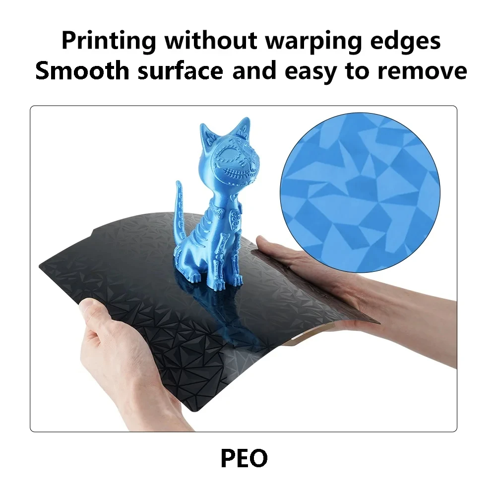 Für Creality K1 K1C Bauplatte PEI-Blatt für Ender 3 S1 Pro Ender5 S1 Federstahlblech PEY PEO Pei-Blatt für Ender 3 V3 SE – Detail 10