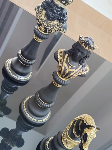 Gadgend Resin New Chess Living Room Decoration Collection photo review