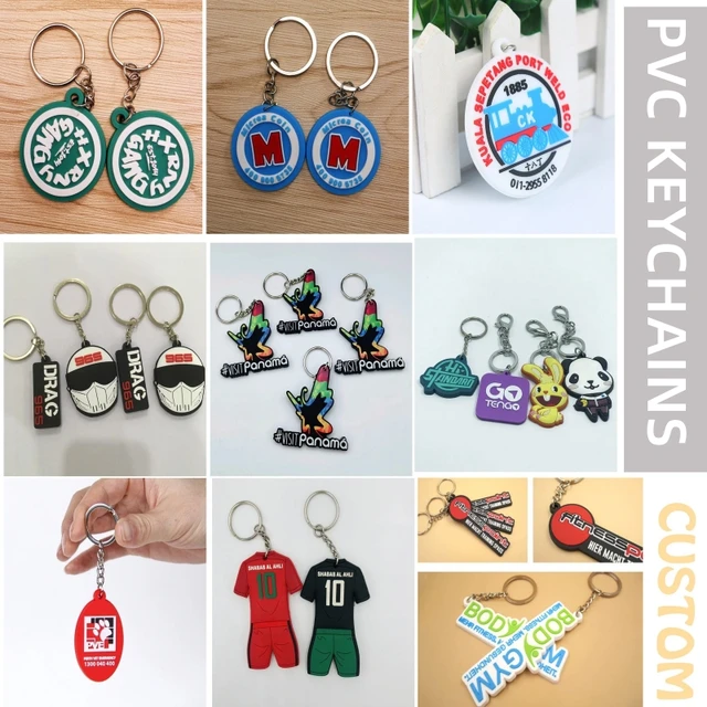 맞춤형 PVC 키체인: 창의성과 유용성의 완벽한 조화