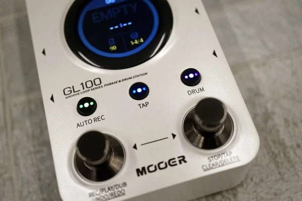 MOOER GL100 Guitar Pedals LOOP Drum Machine Effects Pedal Auto