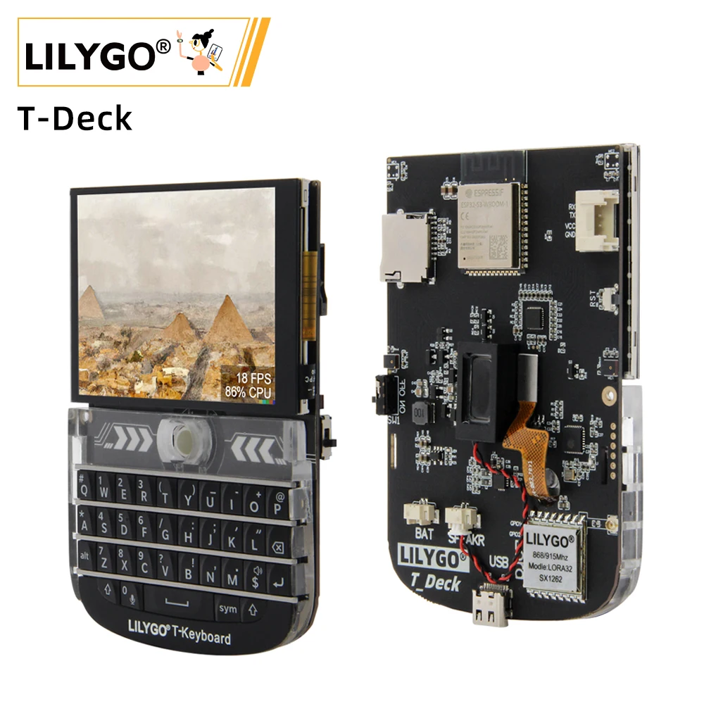LILYGO T-HMI ESP32-S3 2,8 Zoll ST7789 LCD Touch Display WiFi Bluetooth Modul unterstützt TF Typ C TTGO Entwicklungsplatine