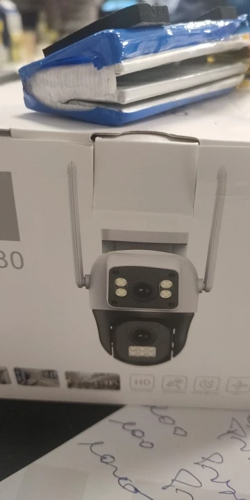 8MP 4G Sim Card Camera Dual Lens Dual Screen Wireless WiFi Outdoor Surveillance Human Detect Security Protection PTZ IP Cameras photo review