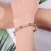 Personalized AYATUL KURSI Islamic Jewelry Bracelets Stainless Steel  Openable Bangles Arabic Calligraphy Islamic Faith Gifts 6