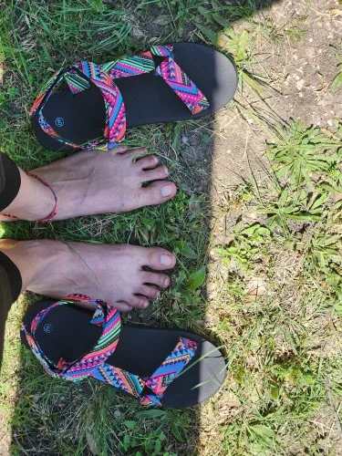 2023 Summer Flat Women's Shoes Hemp Rope Set Foot Beach Sandals Outdoor All-match Casual Slippers Large Size Women Sandals photo review