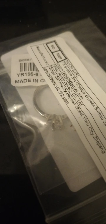 Elegant Classic Real 925 Sterling Silver Ring photo review