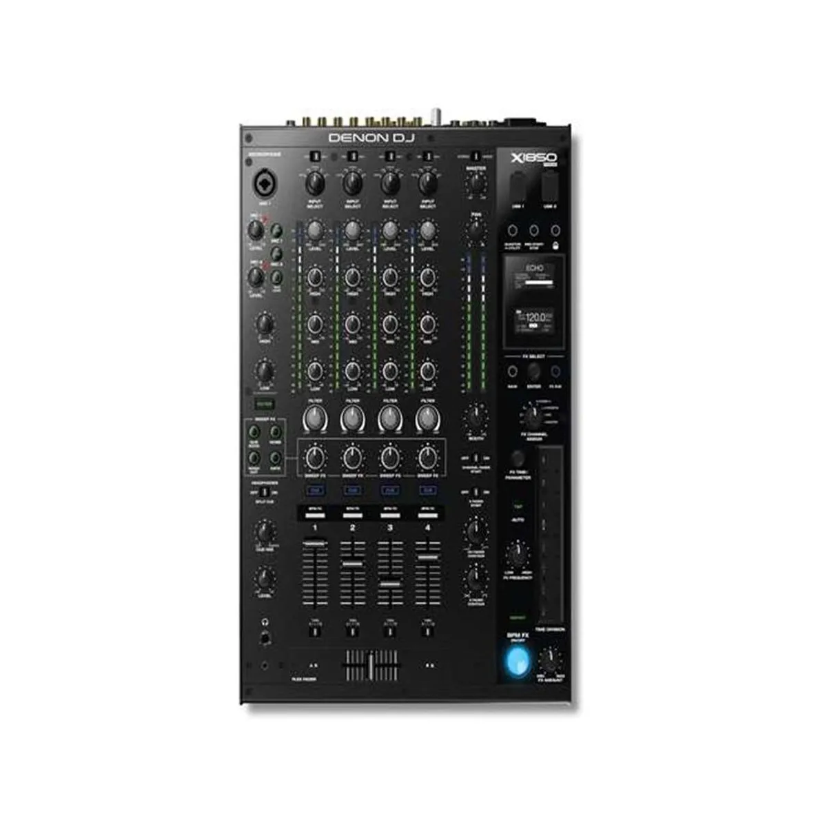 

NEW Denons X1850 Prime Professional 4-Channel DJ Club Mixer.