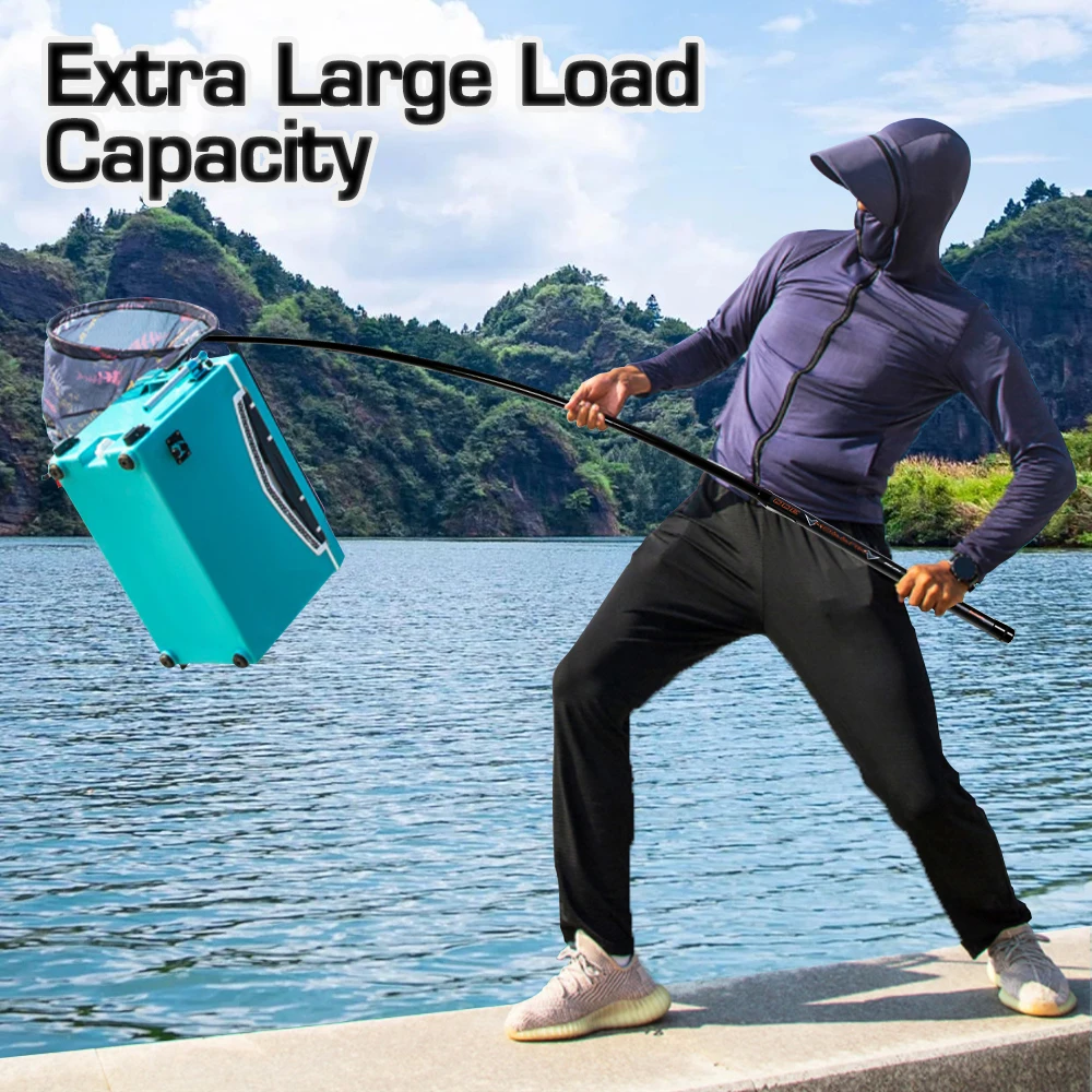 Telescopic Fishing Net Rod for Ponds Lakes Sea 2M-3M