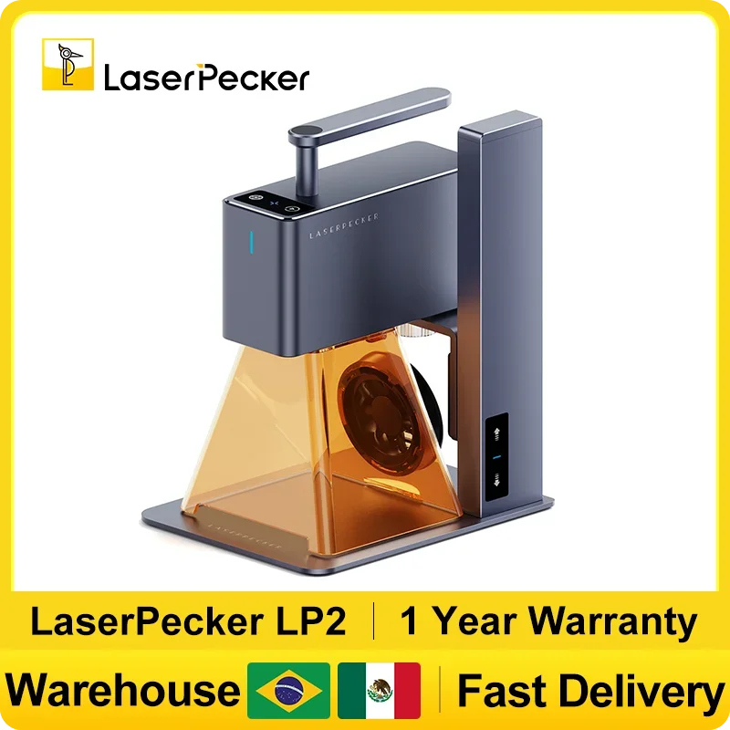 Laserpecker LP2 Mini Portable Laser Engraver Handheld Woodworking Tool DIY Crafts powerful laser High speed Bluetooth 5.0