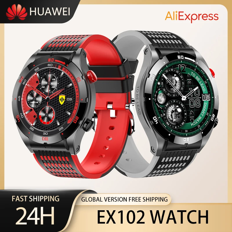 

Huawei EX102 Smartwatch Men AMOLED Screen GPS Sports Track SOS Function Bluetooth Call Voice Assistant Healthy Monitoring Watch