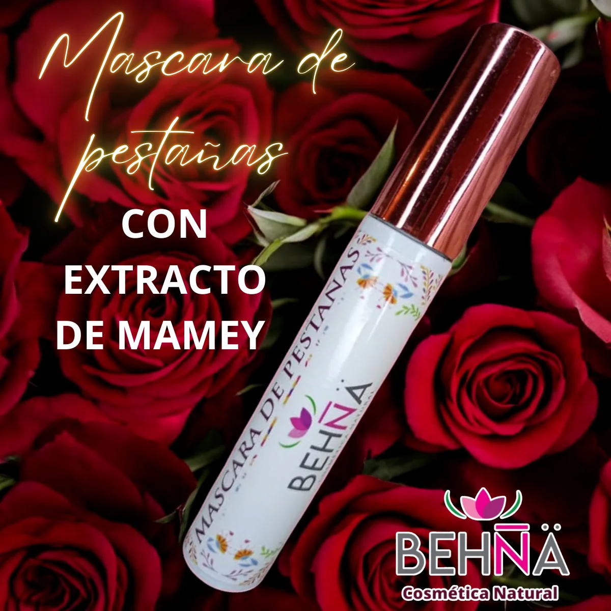 Rimel con Extracto de Mamey-Enriquecido con Vitamina E-A prueba de agua