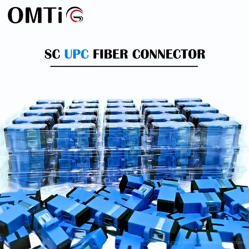 OMTiG-SC-UPC-Adapter-Connector-50-500PCS-Simplex-SM-Single-mode-Plastic ...