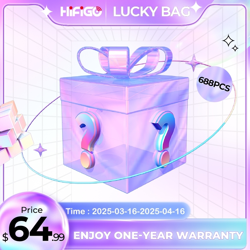 HiFiGo x AliExpress Lucky Bag Bonanza! Grab 50% Off Surprise IEMs Treasures â Limited Stock, First Come First Serve!