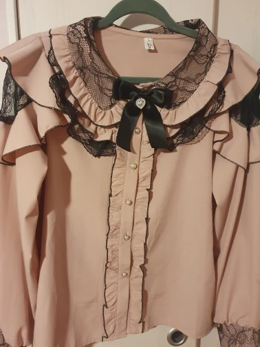 Long Sleeve Blouse – Jirai Kei Aesthetic photo review