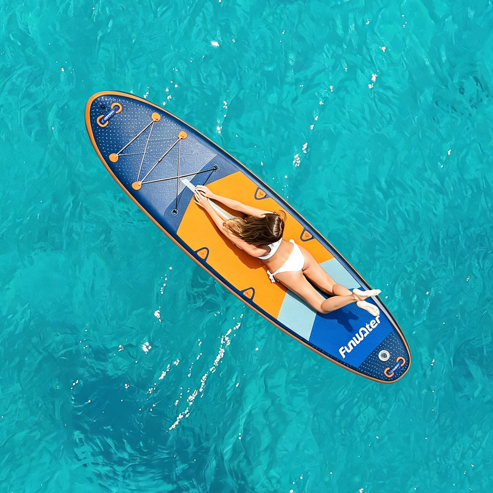 FunWater 11'6″ Inflatable Stand Up Paddleboard 350x90x15CM Sup