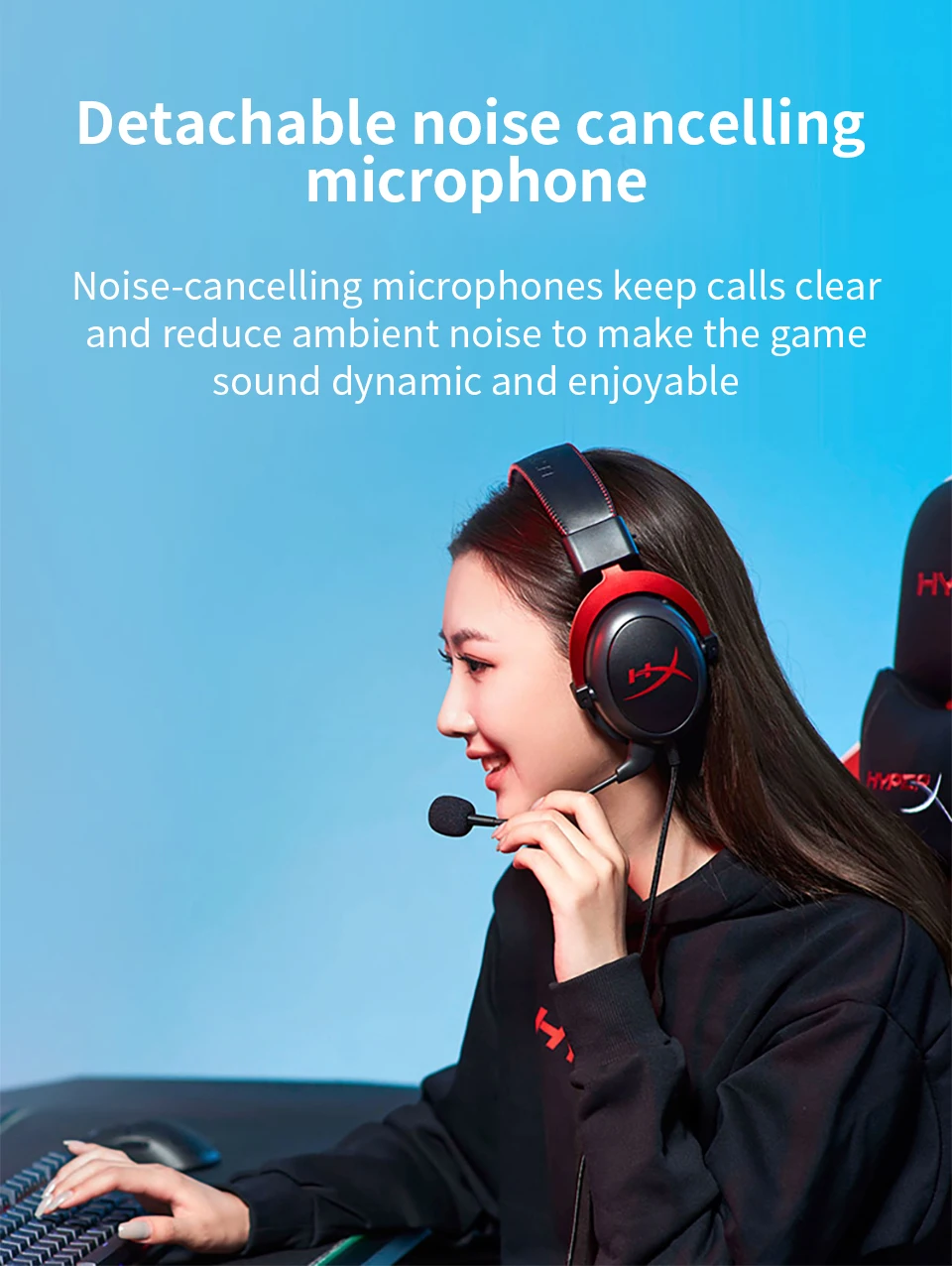 HyperX Cloud II Gaming Headset with Mic Hi-Fi 7.1 Surround Sound for PC & PS4 WITHOUT BOX 19 Ac24b05dfca934bdea194d90123297ad1q